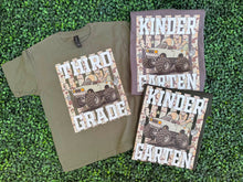 Load image into Gallery viewer, Camo Stripe/Truck Grade Youth Tee