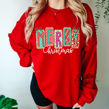 Load image into Gallery viewer, Merry Christmas Sweatshirt