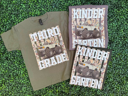 Camo Stripe/Truck Grade Tee