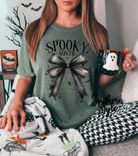 Load image into Gallery viewer, Spooky (Name) Comfort Color Tee
