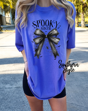 Load image into Gallery viewer, Spooky (Name) Comfort Color Tee
