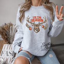 Load image into Gallery viewer, Tis The Season Deer Sweatshirt
