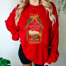 Load image into Gallery viewer, Weary World Rejoices Sweatshirt
