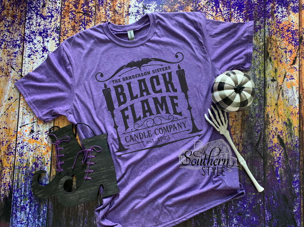 Black Flame Candle Co Short Sleeve Tee