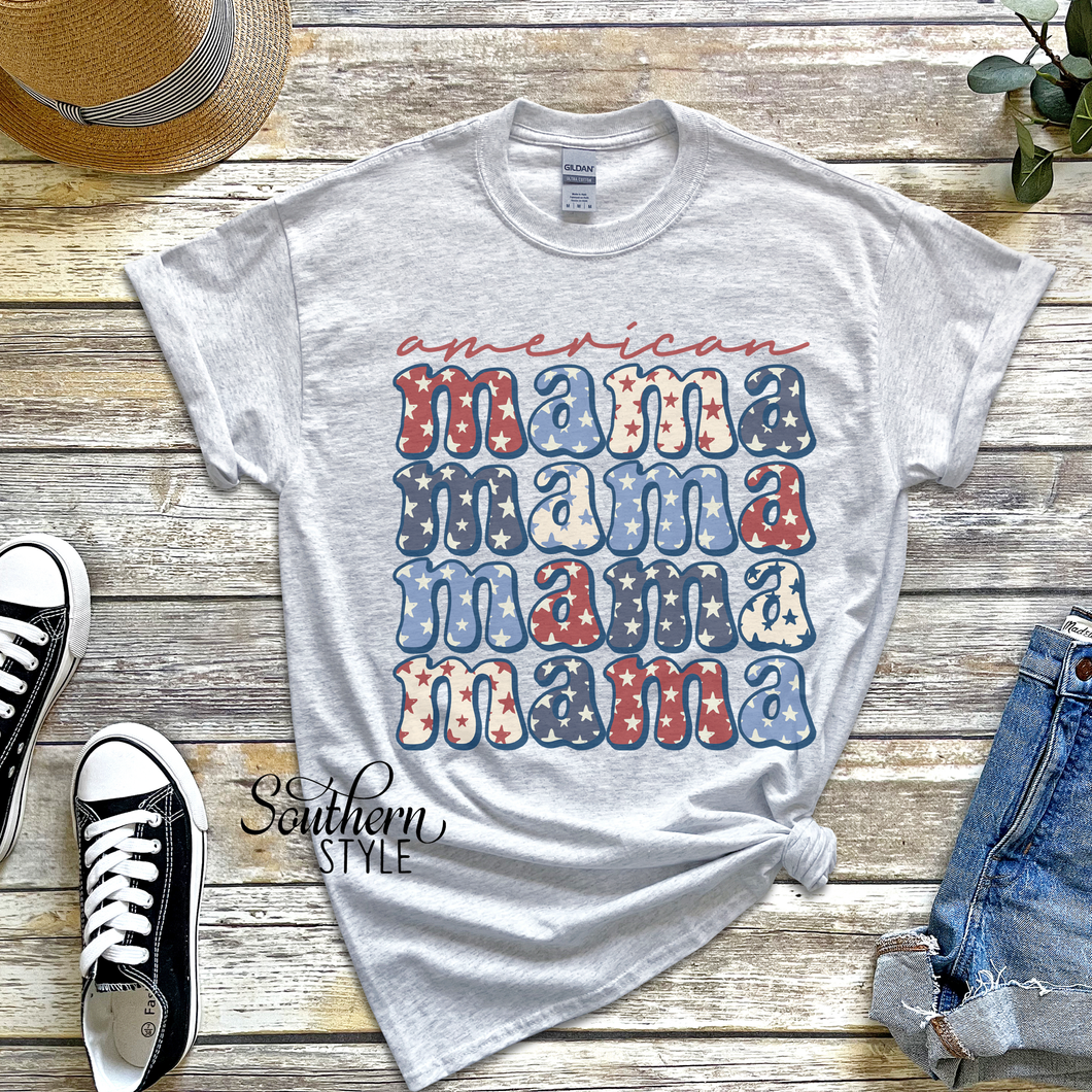 American Mama Patriotic Tee