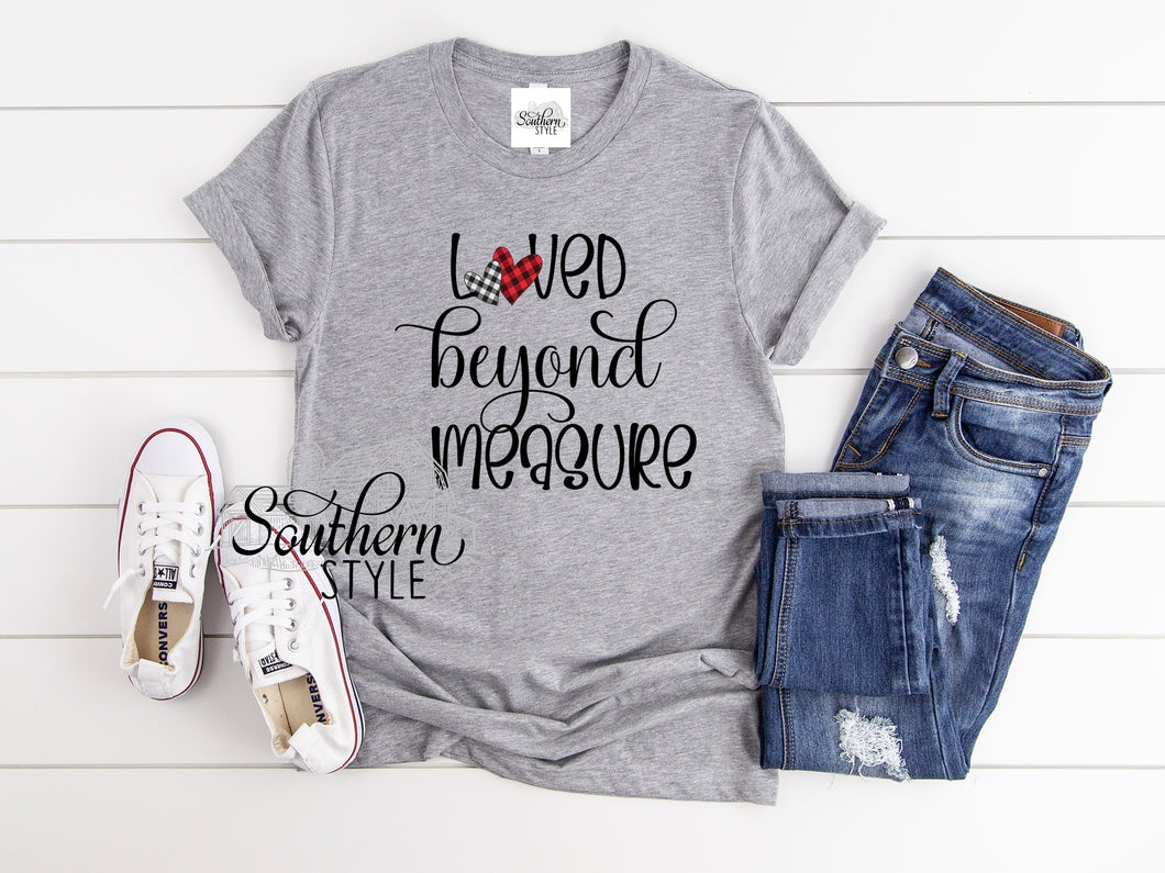 Loved Beyond Measure Valentine Softstyle Tee