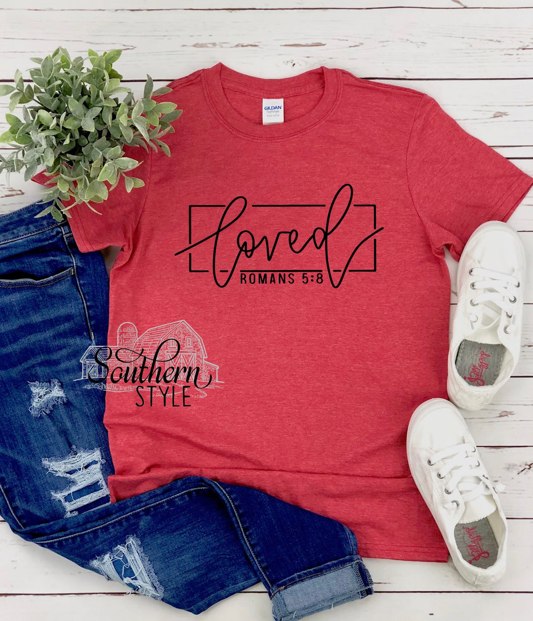 Loved Valentine Softstyle Tee